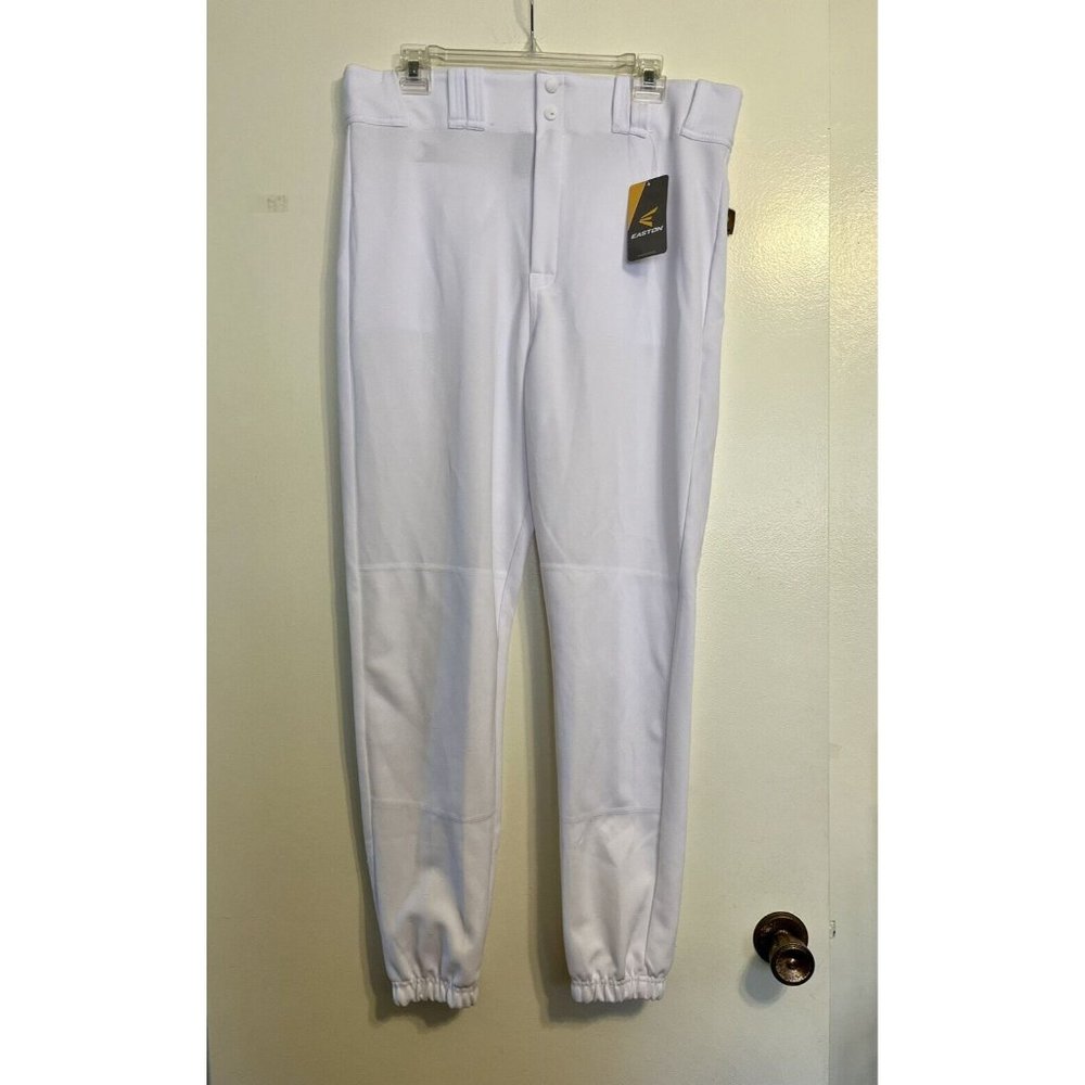Easton Knicker Style Men’s Baseball Softball Adult Deluxe White Pants Size XL